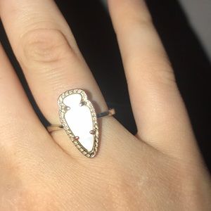 Kendra Scott statement ring.